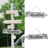 Maxbell Wedding Arrow Directionaal Sign Wedding Reception Decor Left