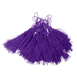 Maxbell Fashion Tassel Pendants Trim Craft Applique Jewelry Making  Violet