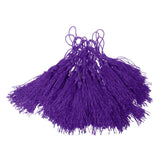 Maxbell Fashion Tassel Pendants Trim Craft Applique Jewelry Making  Violet