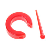 Maxbell Novelty Design Acrylic Spiral Taper Tunnel Ear Stretcher Expander Jewelry