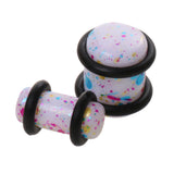 Maxbell Unisex Acrylic Ear Taper Expander Stretcher Tunnels Plugs Stretching Kit