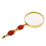 Maxbell Magnifier Reading Magnifying Handheld Glass Handle Vision Aid Jewelers 72mm