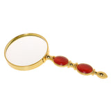 Maxbell Magnifier Reading Magnifying Handheld Glass Handle Vision Aid Jewelers 72mm