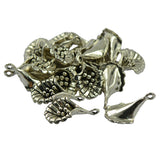 Maxbell 20pcs Classic Vintage Calla Flower Charms Pendants Jewelry DIY Making Bronze