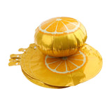 Maxbell 10pcs Phenovo 18" Orange FRUIT Helium Foil Balloons Kids Party Toys Decor