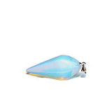 Maxbell Natural Gemstones Hexagonal Pointed Pendant Opalite