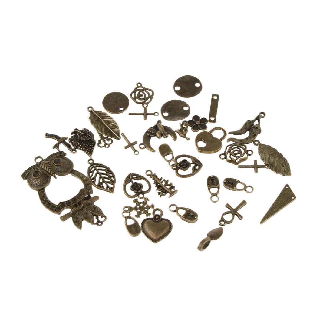 Maxbell Alloy Charm Pendants DIY Craft Jewelry Findings Clothing Accessories Green