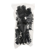 Maxbell 30pcs Wholesale Mini Hair Claws Clamps Bulldog Clips Hair Grips Black
