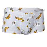 Maxbell Sexy Men Seamless Boxer Briefs Printed Panties Underwear  2XL Banana