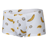 Maxbell Sexy Men Seamless Boxer Briefs Printed Panties Underwear  2XL Banana