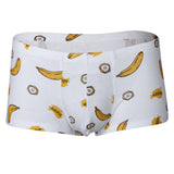 Maxbell Sexy Men Seamless Boxer Briefs Printed Panties Underwear  2XL Banana
