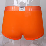 Maxbell Men Briefs Mesh Bulge Pouch Boxers Underwear Shorts Male Panties XL Orange