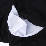 Maxbell Men Briefs Mesh Bulge Pouch Boxers Underwear Shorts Male Panties M Black