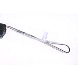 Maxbell Rhinestone Lanyard with Retractable Reel Vertical ID Badge Holder White