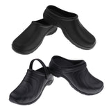 Maxbell Unisex Slip Resistant Work Shoes Lightweight Non Slip Chef Clogs 36 Style 2