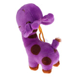 Maxbell Toddler Girls Boys Stuffed Animal Toys Soft Giraffe Baby Plush Toy Purple