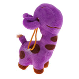 Maxbell Toddler Girls Boys Stuffed Animal Toys Soft Giraffe Baby Plush Toy Purple