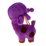 Maxbell Toddler Girls Boys Stuffed Animal Toys Soft Giraffe Baby Plush Toy Purple