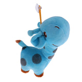 Maxbell Toddler Girls Boys Stuffed Animal Toys Soft Giraffe Baby Plush Toy Blue