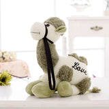 Maxbell Soft Plush Toys Alpaca Stuffed Animal Baby Kids Gift Animals Doll Style 4-Green