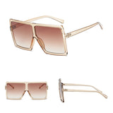 Maxbell Women Vintage Rectangle Sunglasses Champagne