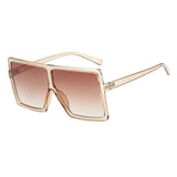 Maxbell Women Vintage Rectangle Sunglasses Champagne