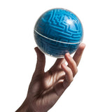 Maxbell 3D Maze Ball Magic Ball Puzzle Brain Maze Game Kids Educational Toy Blue (Hard Difficulty)