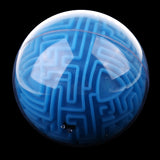 Maxbell 3D Maze Ball Magic Ball Puzzle Brain Maze Game Kids Educational Toy Blue (Hard Difficulty)