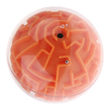 Maxbell 3D Maze Ball Magic Ball Puzzle Brain Maze Game Kids Educational Toy Orange (Media Difficulty)