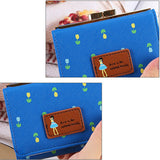Maxbell Womens Bifold Wallet Clutch Card Holders Purse Short Handbag Royal Blue