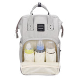 Maxbell Baby Bag Multifunction Mummy Mother Diaper Nappy Backpack Gray