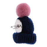 Maxbell Female Girls Kawaii Hat Sweater Brooches Korean Mini Cute Ball Pin Navy