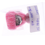 Maxbell Female Girls Kawaii Hat Sweater Brooches Korean Mini Cute Ball Pin Pink