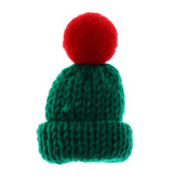 Maxbell Female Girls Kawaii Hat Sweater Brooches Korean Mini Cute Ball Pin Green