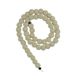 Maxbell 8mm Natural Volcanic Lava Stone Round Loose Beads Spacer Gemstone 15''