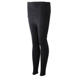Maxbell Winter Cotton Maternity Pregnancy Leggings Full Ankle Length L Black