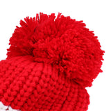 Maxbell Women Multipurpose Winter Knitted Protection Ear cap Rider Beanie Hat  Red