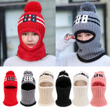 Maxbell Women Multipurpose Winter Knitted Protection Ear cap Rider Beanie Hat  Red