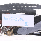 Maxbell Ladies Girls Women Skinny Thin Fashion Waist Belt Waistbelt Tassel Black