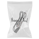 Maxbell Ladies Girls Women Skinny Thin Fashion Waist Belt Waistbelt Tassel Black