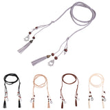 Maxbell Ladies Girls Women Skinny Thin Fashion Waist Belt Waistbelt Tassel Black