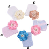 Maxbell 0-3 Months Newborn Baby Cotton Photography Big Flower Hat Hospital Cap  B