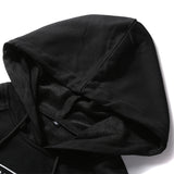 Maxbell Men's Hoodie Hooded Jacket Sweater Sweatshirt Jumper Tops Outwear L Black
