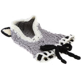 Maxbell Winter Kids Hat Crochet Knitted Caps Coif Hood Scarf Earflap Beanies Grey