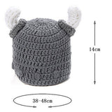 Maxbell Baby Infant Boy Girl Toddler Knit Beanie Crochet Handmade Hat 1x Adult Hat