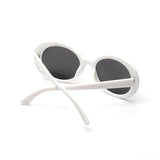 Maxbell 2017 Fashion Unisex Retro Round Sunglasses Glasses New Sunglasses White