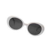 Maxbell 2017 Fashion Unisex Retro Round Sunglasses Glasses New Sunglasses White