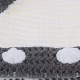 Maxbell Newborn Baby Bee Knit Crochet Beanie Hat Outfit Photo Props White Hat