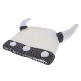 Maxbell Newborn Baby Bee Knit Crochet Beanie Hat Outfit Photo Props White Hat