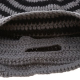 Maxbell Novelty Beard Hat Face Mask Winter Ski Knit Beanie Cap with Detachable Beard Black Gray